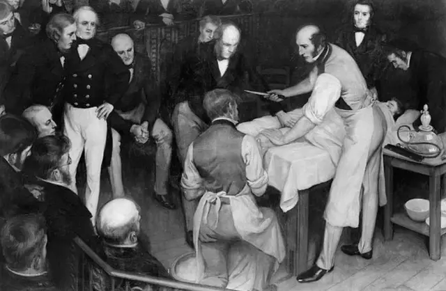 MEDICINA ONLINE Robert Liston (Ecclesmachan, 28 ottobre 1794 – Londra, 7 dicembre 1847) è stato un chirurgo scozzese, pioniere della chirurgia, famoso per la sua abilità.jpg