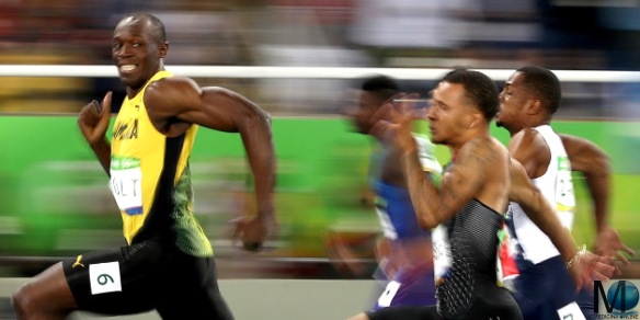 MEDICINA ONLINE Usain Bolt's Olympic Smile Mid-Race