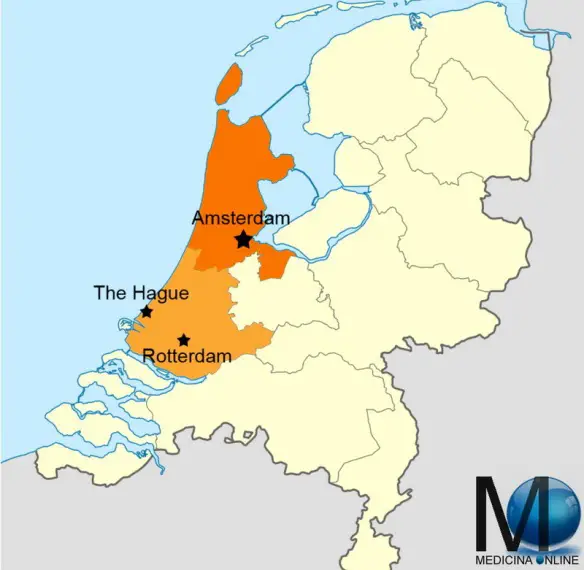 MEDICINA ONLINE GEOGRAFIA EUROPA Nederland HOLLAND OLANDA PAESI BASSI BELGIO AMSTERDAM ROTTERDAM